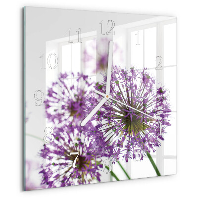 Reloj cuadrado Flor