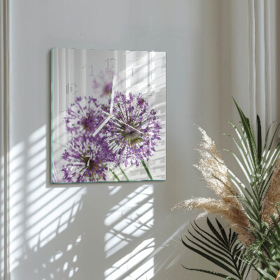 Reloj cuadrado Flor