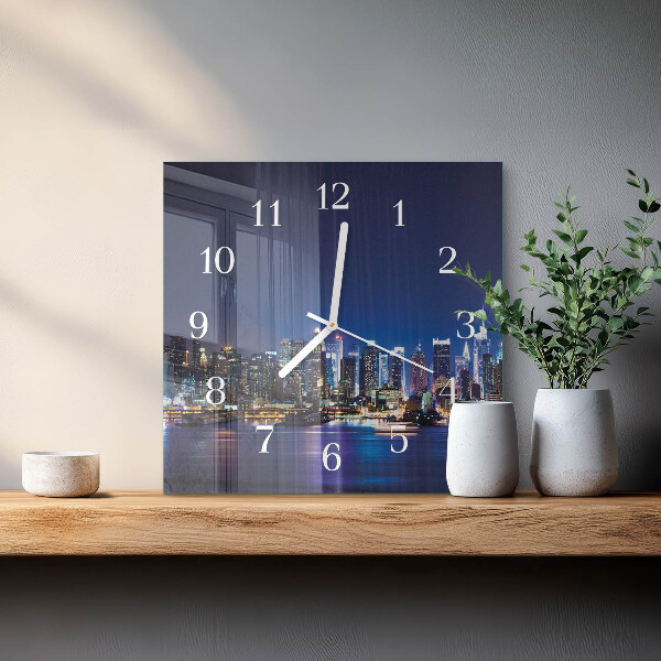 Reloj cuadrado Horizonte