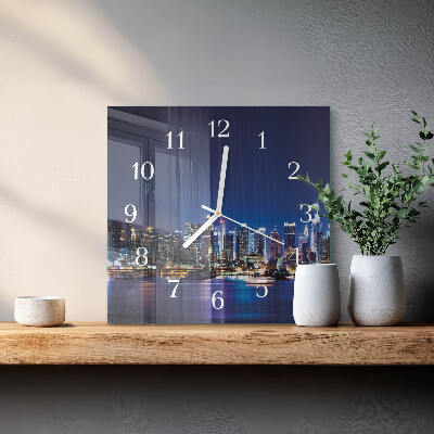 Reloj cuadrado Horizonte