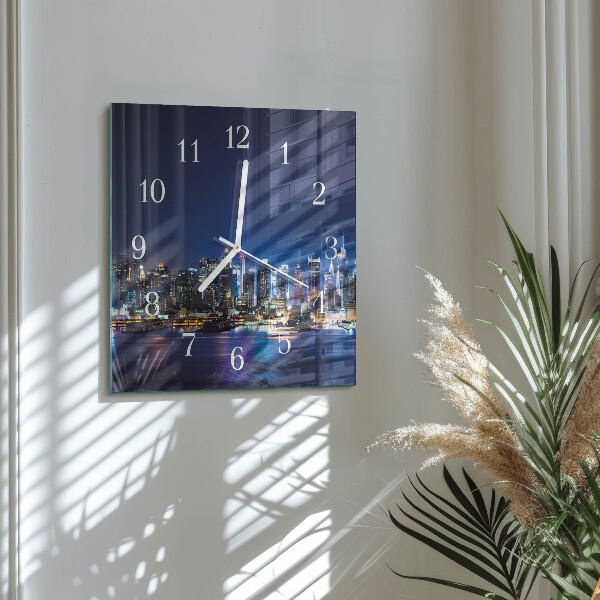 Reloj cuadrado Horizonte