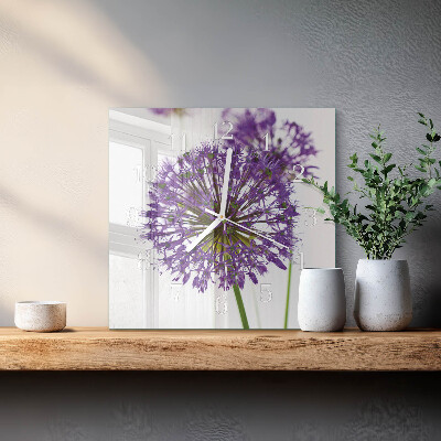 Reloj cuadrado Flor