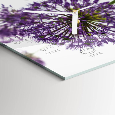 Reloj cuadrado Flor