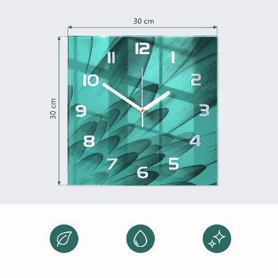 Reloj cuadrado Flor
