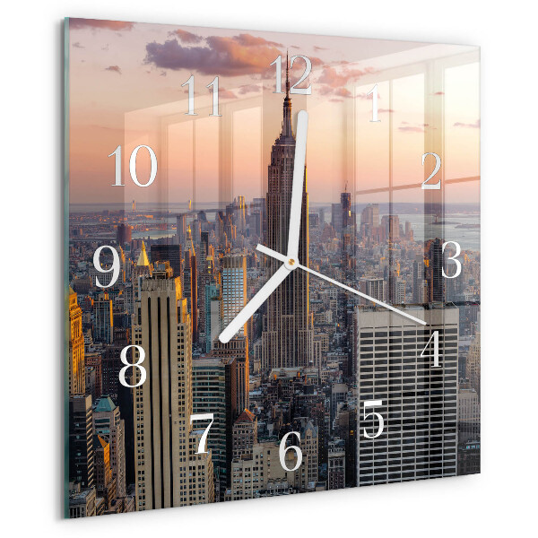 Reloj cuadrado Horizonte