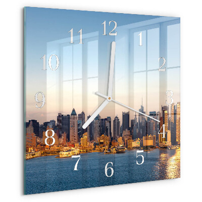 Reloj cuadrado Horizonte