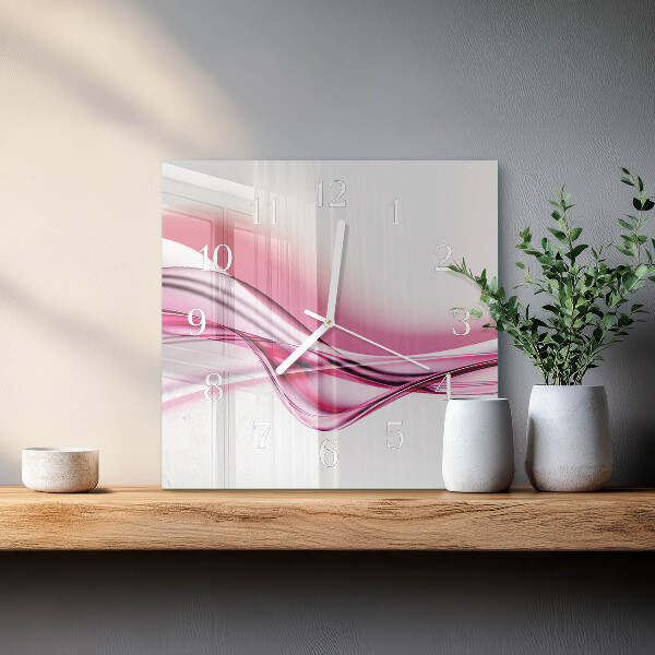 Reloj cuadrado Arte abstracto