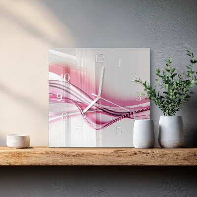Reloj cuadrado Arte abstracto