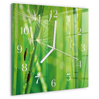 Reloj cuadrado Césped