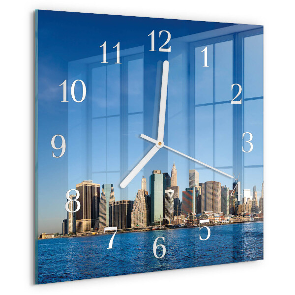Reloj cuadrado Horizonte