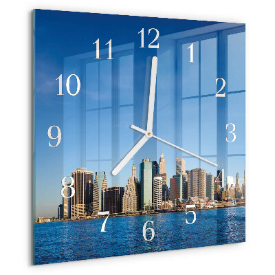Reloj cuadrado Horizonte