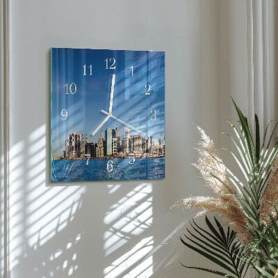 Reloj cuadrado Horizonte