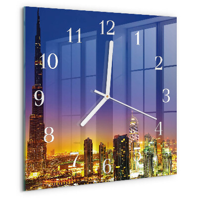 Reloj cuadrado Horizonte Dubái