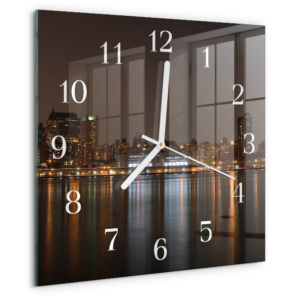 Reloj cuadrado Horizonte
