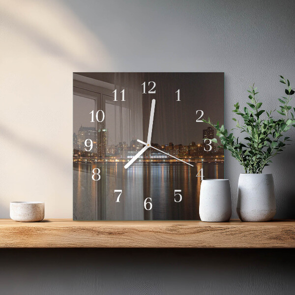 Reloj cuadrado Horizonte