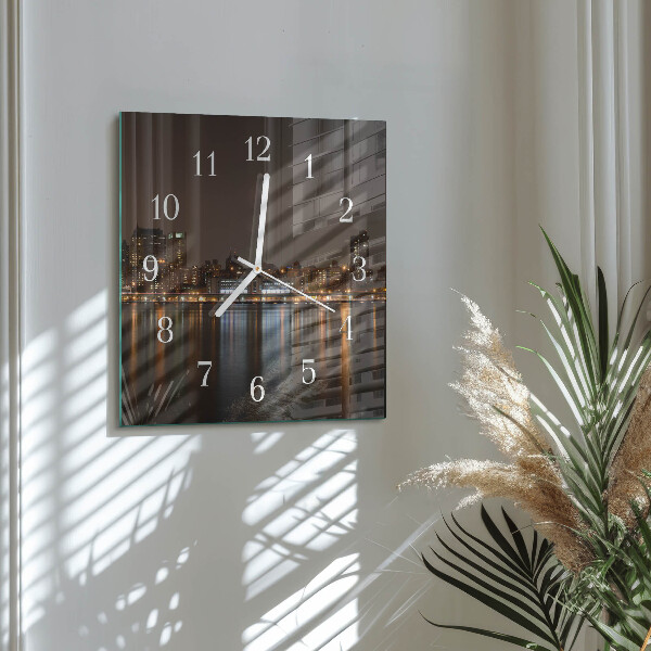 Reloj cuadrado Horizonte