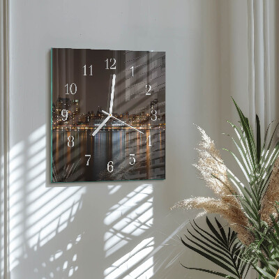 Reloj cuadrado Horizonte