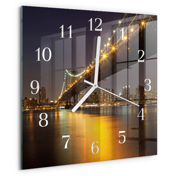 Reloj cuadrado Puente del horizonte