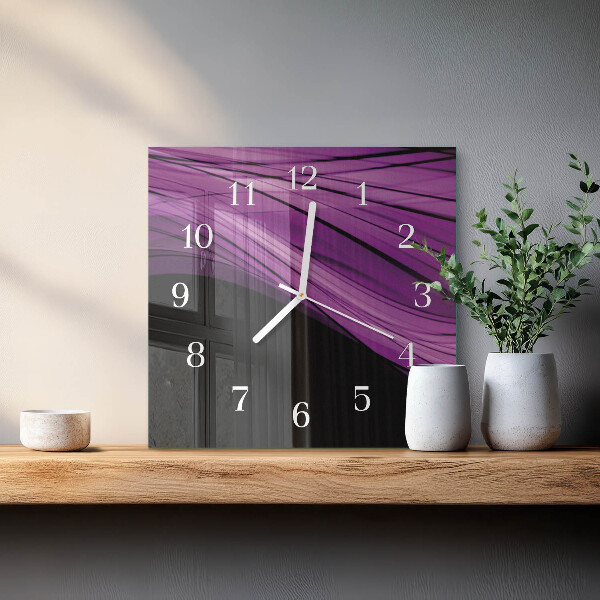 Reloj cuadrado Abstracción