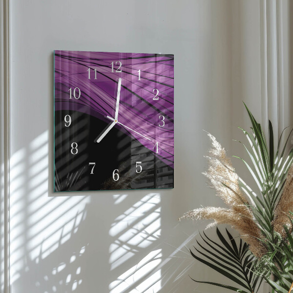 Reloj cuadrado Abstracción