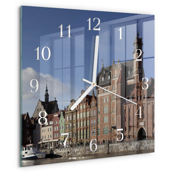 Reloj cuadrado Gdansk