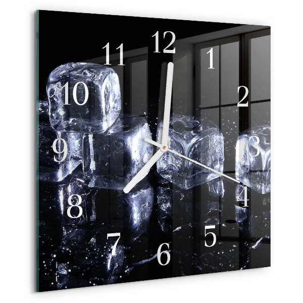 Reloj cuadrado Cubitos de hielo