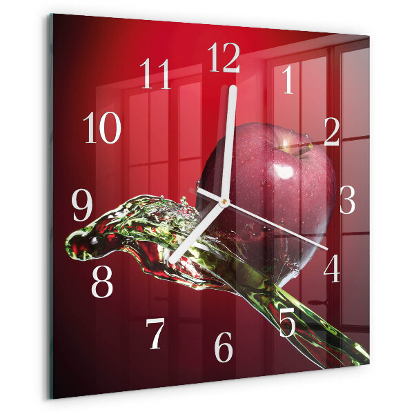 Reloj cuadrado Manzana