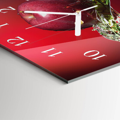 Reloj cuadrado Manzana