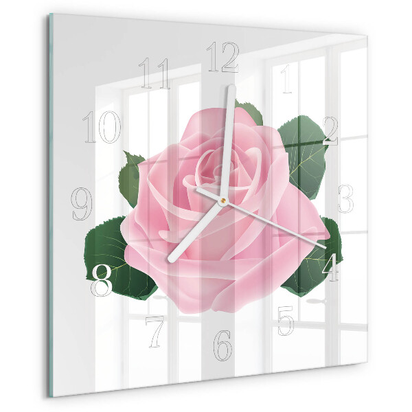 Reloj cuadrado Rosa