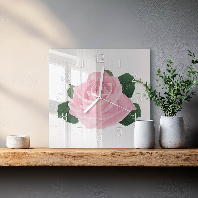 Reloj cuadrado Rosa