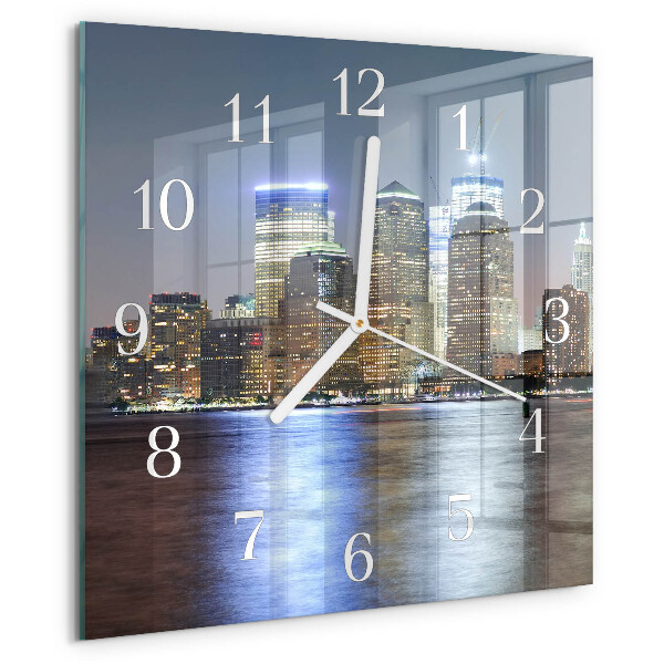 Reloj cuadrado Horizonte