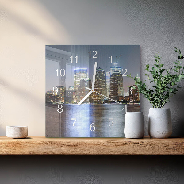 Reloj cuadrado Horizonte