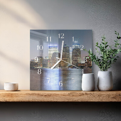 Reloj cuadrado Horizonte