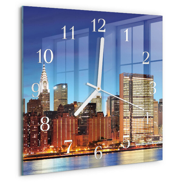 Reloj cuadrado Horizonte