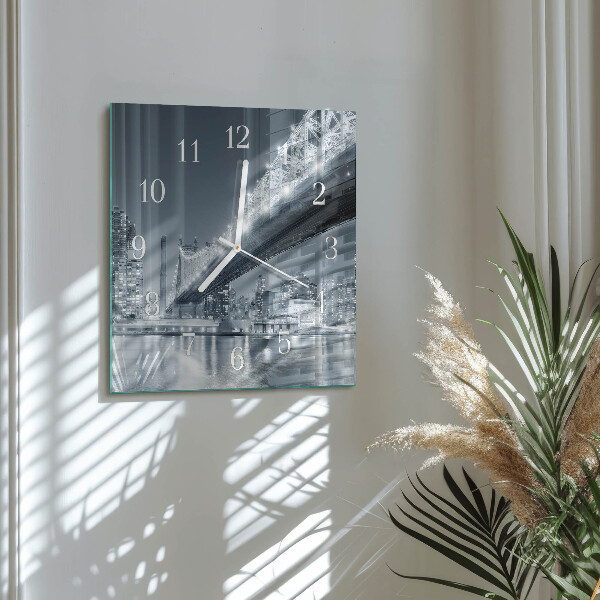 Reloj cuadrado Puente