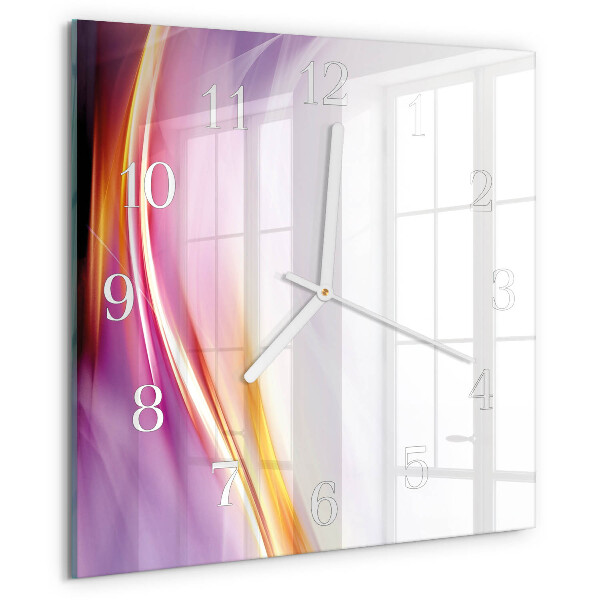 Reloj cuadrado Abstracción