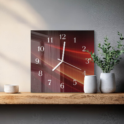 Reloj cuadrado Abstracción
