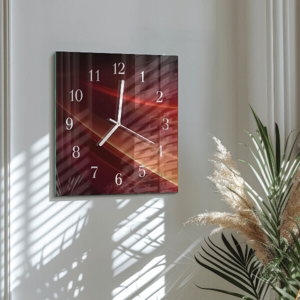 Reloj cuadrado Abstracción