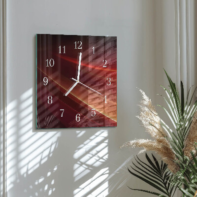 Reloj cuadrado Abstracción