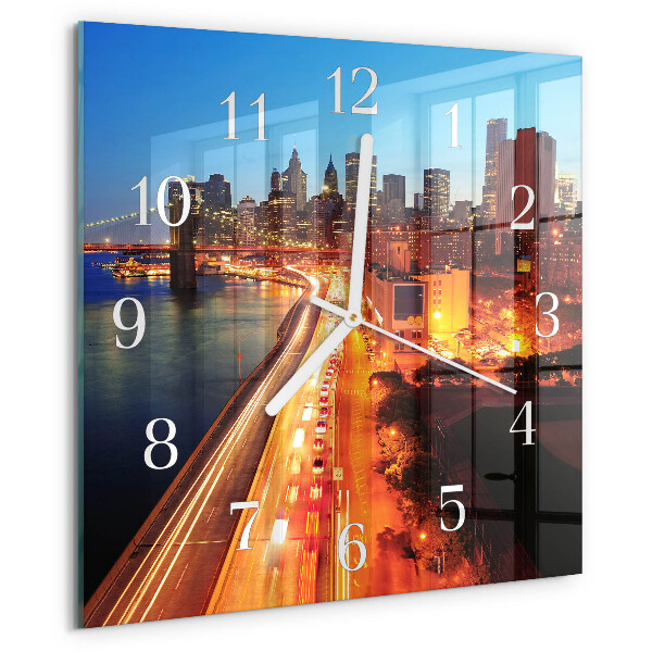 Reloj cuadrado Horizonte