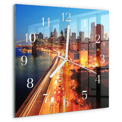 Reloj cuadrado Horizonte