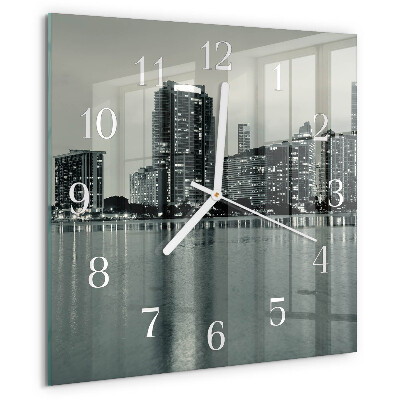 Reloj cuadrado Horizonte