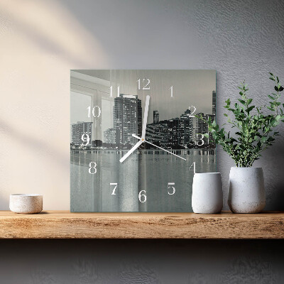 Reloj cuadrado Horizonte