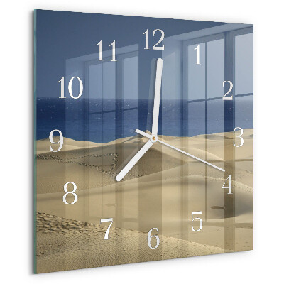 Reloj cuadrado Dunas marinas