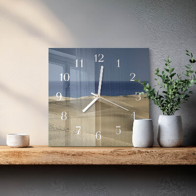 Reloj cuadrado Dunas marinas