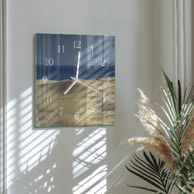 Reloj cuadrado Dunas marinas