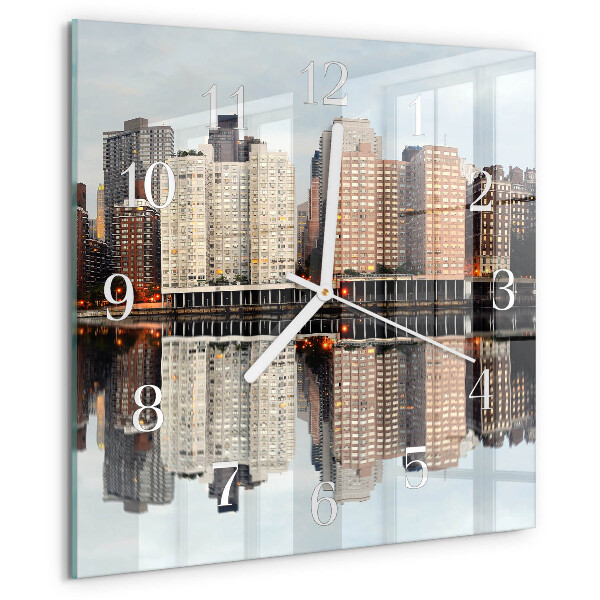 Reloj cuadrado Horizonte
