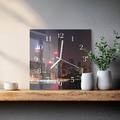 Reloj cuadrado Horizonte