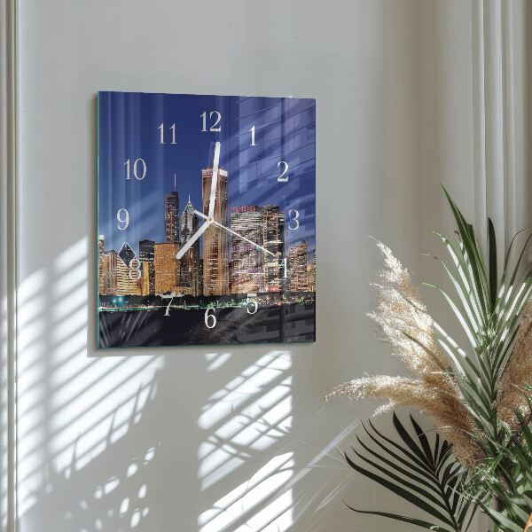 Reloj cuadrado Horizonte