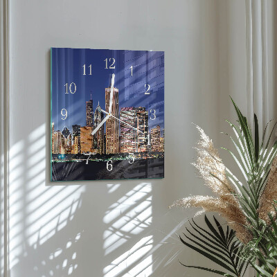 Reloj cuadrado Horizonte